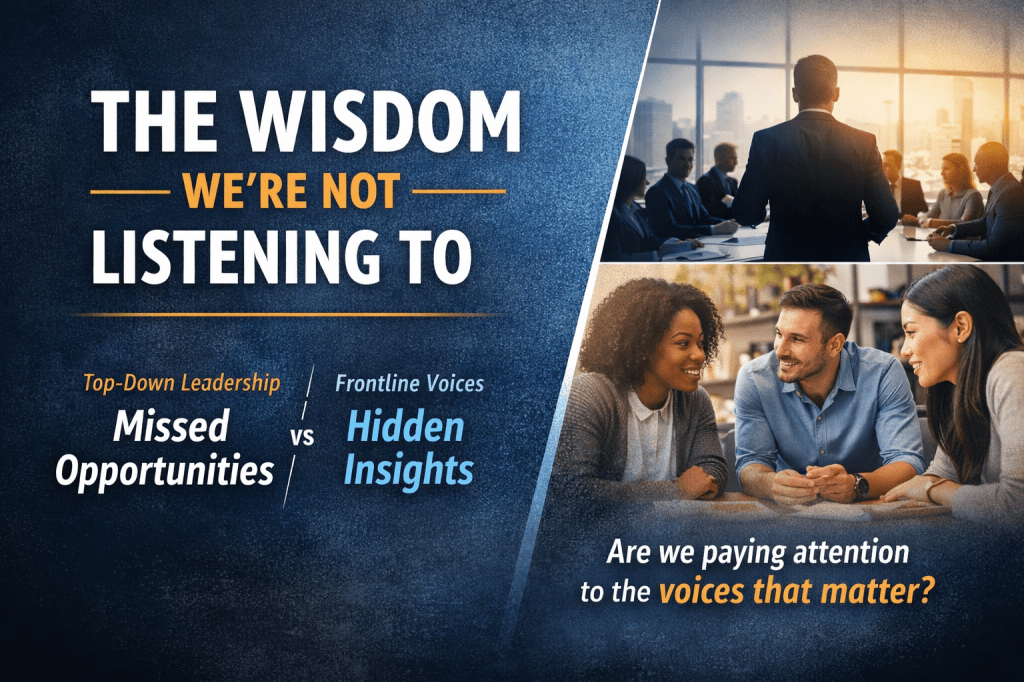 The Wisdom We’re Not Listening&nbsp;To