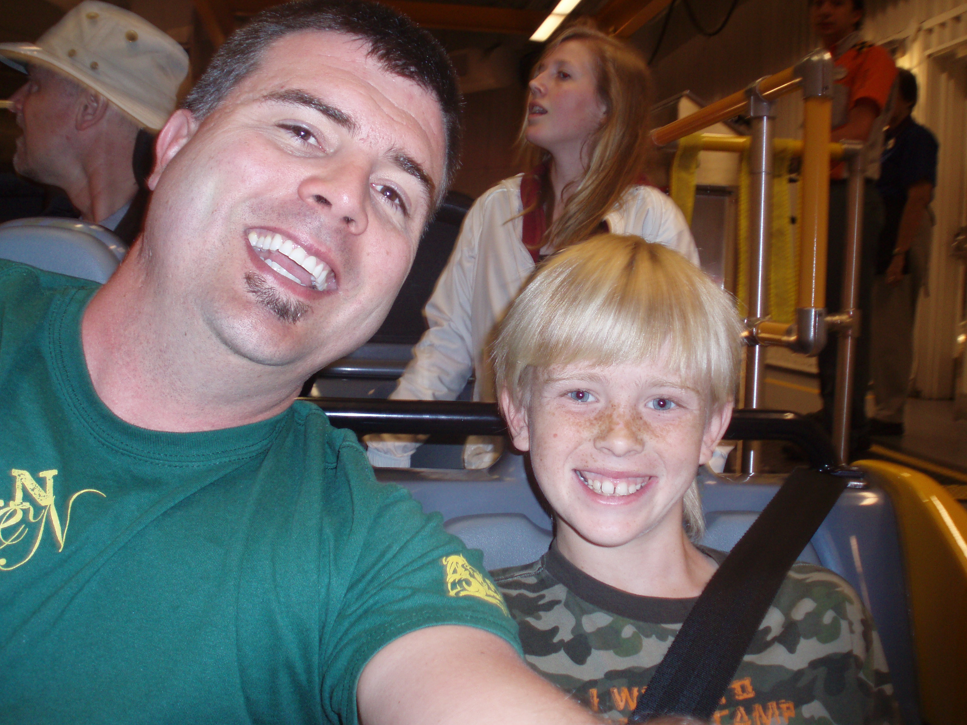 Riding Test Track at Epcot